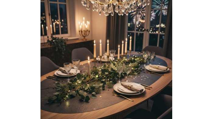 Astuces Déco pour une table de réveillon du 31 réussie